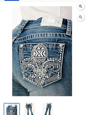 ✨️Grace in LA Embellished/Modern Western Jeans✨️